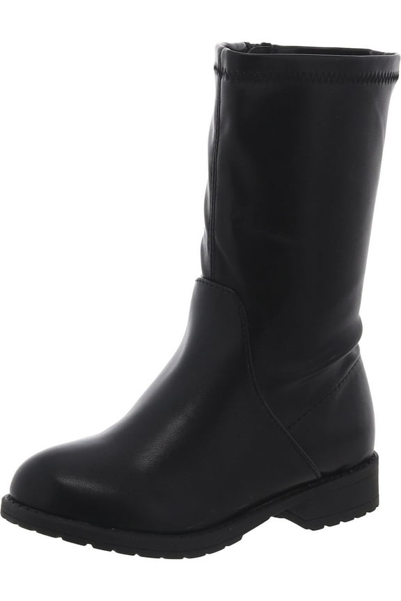 Girls Little Marsee Toddler Faux Leather Mid-Calf Boots