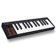Midi Keyboard 25 Key, Portable Midi Keyboard Controller with Joystick, Midi Arranger Keyboard for Music Production, Mobile Studios,Performance