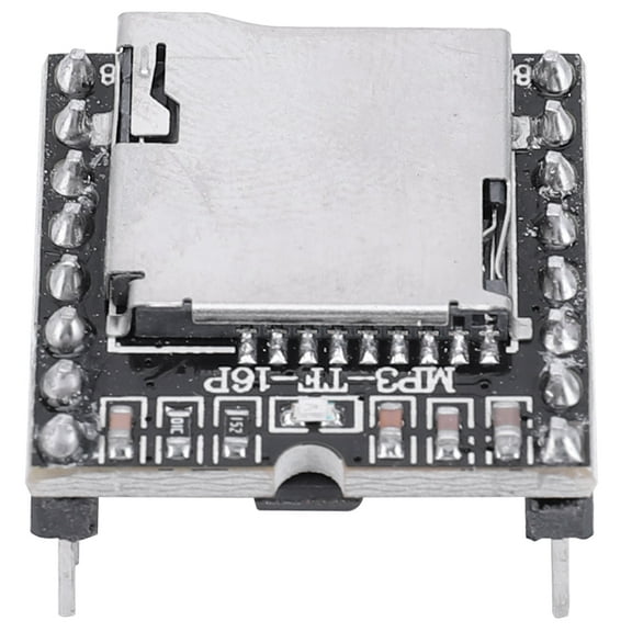 Mini MP3 Player Audio Module MP3 Voice Decode Board TF Card U Disk IO/Serial Port/AD Board DFPlayer Audio Voice Music Module for Arduino