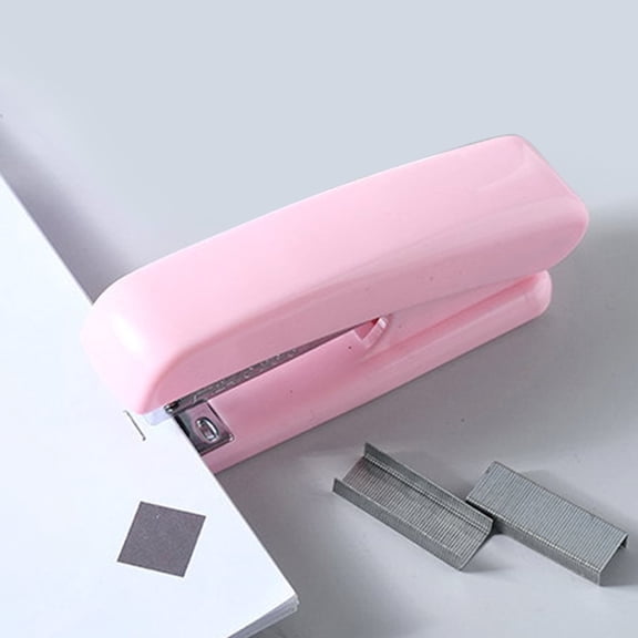 Mini Macaron Stapler with Detachable Design, One-Finger Easy Press, 24/6 Staples Compatible, Temporary & Permanent Modes for Student and Office Paper Binding (10–15 Sheets)