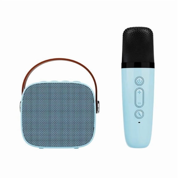 Mini Machine for Kids and Adults Portable Speaker with Wireless Microphone ,Crystal-Clear Sound