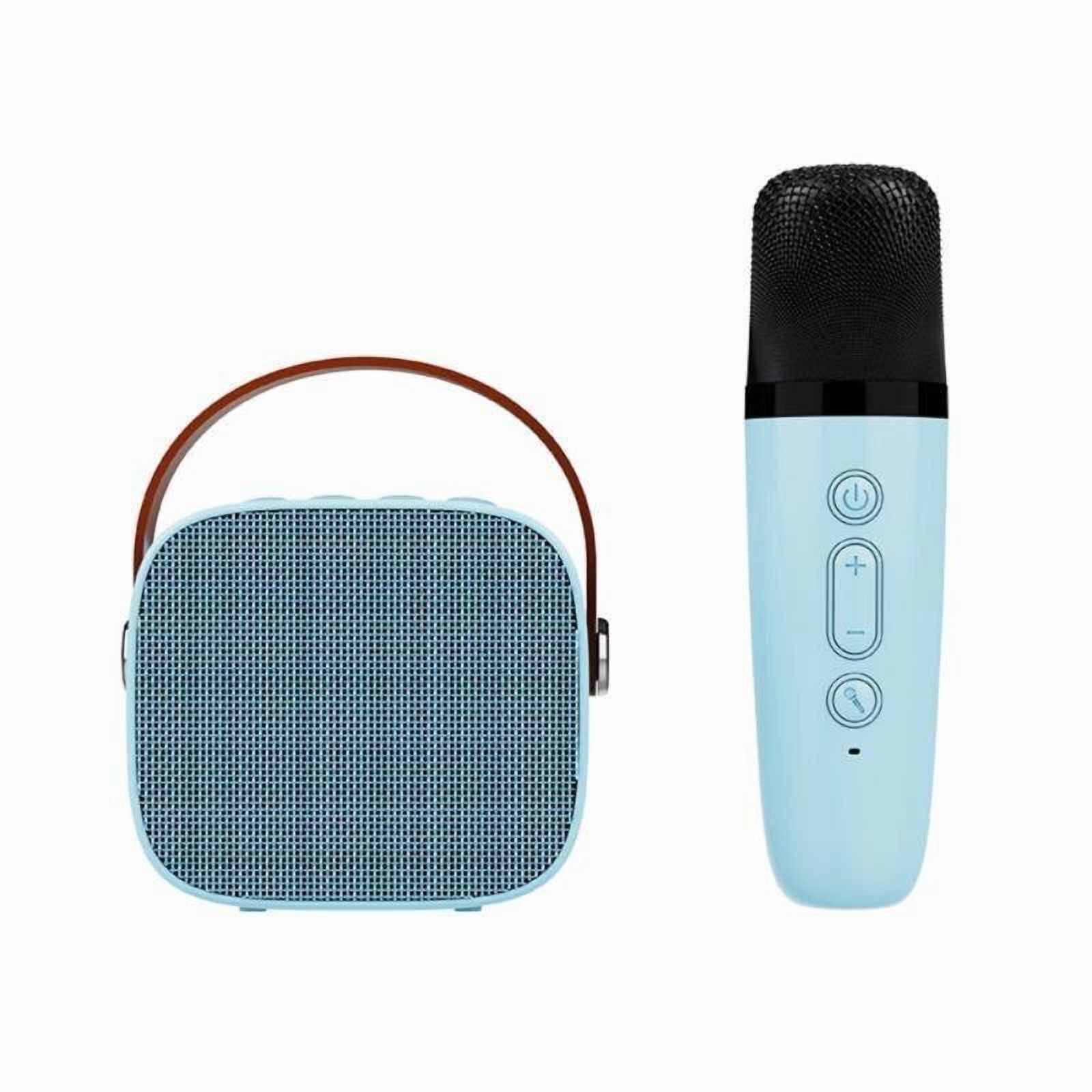 Mini Machine for Kids and Adults Portable Speaker with Wireless Microphone ,True Acoustic Power Amplifier