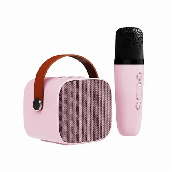 Mini Machine for Kids and Adults Portable Speaker with Wireless Microphone ,True Acoustic Power Amplifier