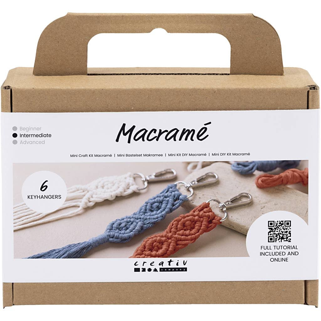Mini Craft Kit Macramé - Key Rings Mini Craft Kit Macramé - Key Rings