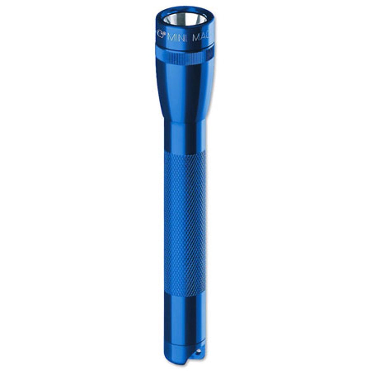 Mini Maglite AA Flashlight, 2 AA, 14 Lumens, Blue, Holster