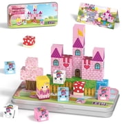 Mini Magnetic Blocks, Magnetic Blocks Travel with Portable Iron Storage Box, 35PCS Magnet Building Blocks for Toddlers, Educational Magnet Toys for Ages 3 4 5 6 7 8 Boys Girls