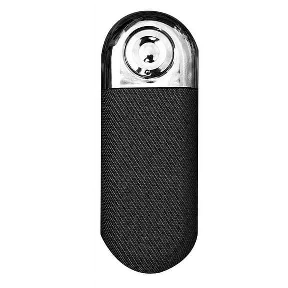 Mini Magnetic Bluetooth Speaker Portable Subwoofer Wireless Music Player NFC Induction Phone Holder Black