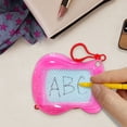 thumbnail image 1 of Mini Magnetic Drawing Board Keychain | Erasable Doodle Sketch Pad Portable | Multi-Color Durable Plastic | Party Favor Goodie Bag Filler | Reusable Travel Toy | Interactive Creative Fun, 1 of 5