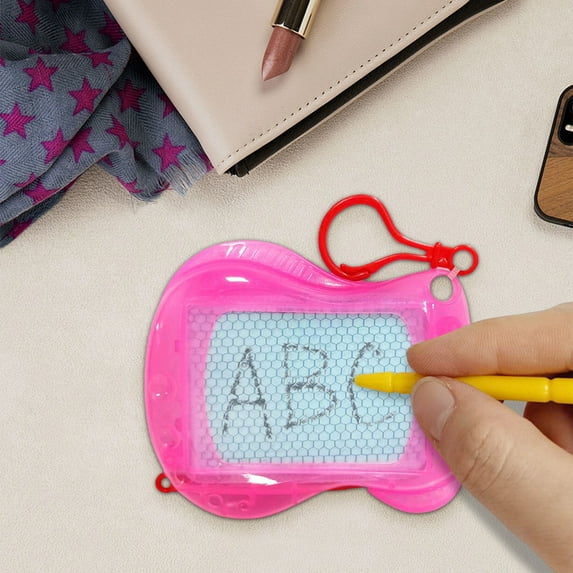 Mini Magnetic Drawing Boards With Keychain Erasable Doodle Sketch Pads For Youngsters Ideal For Party Favors Goodie Bag Fillers