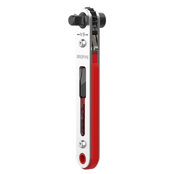 Mini Magnetic Screwdriver Ratchet Wrench Right Angle 1/4" Hex Shank for Narrow Space DIY Professional Hand Tools