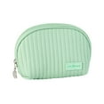 thumbnail image 1 of Mini Makeup Bag Cute Cosmetic Pouch For Women Small Quilted Beauty Travel Organizer Portable Zipper, 1 of 3