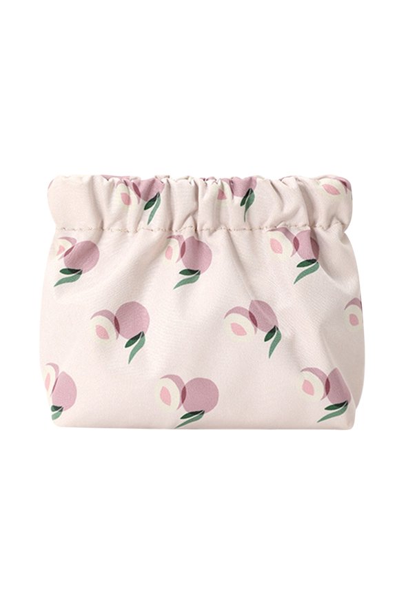 Mini Makeup Bag Small Cosmetic Pouch Portable Travel Organizer For Cosmetics Jewelry Headphones Self Closing Purse Accessories