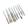 thumbnail image 1 of Mini Makeup Brushes Set Cosmetics Brush Kit Makeup Tools 8pc, 1 of 3