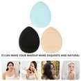 thumbnail image 1 of Soimiss 6Pcs Cushion Makeup Puff Assorted Color Washable Powder Applicator with Finger Strap, 1 of 12