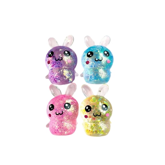 Mini Malt Candy Bunny Squishy Random 2Ml Tiny Cute Rabbit For Portable Sensory Fun Pocket Stress Relief