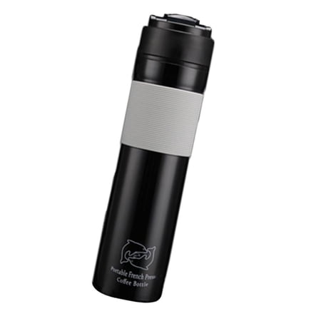 Mini Manual Coffee Maker Ha Operated Coffee Machine For Travelling Black