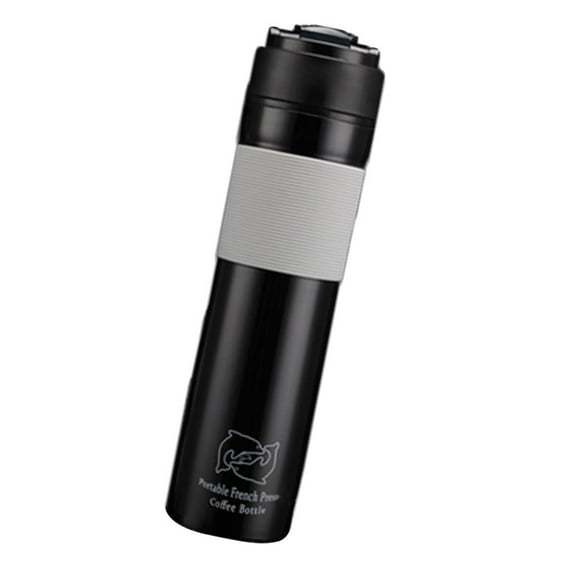 Mini Manual Coffee Maker Ha Operated Coffee Machine For Travelling Black