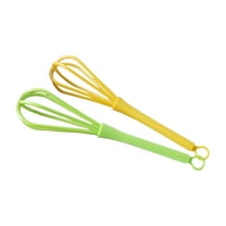 Mini Manual Egg Whisk & Mixer Kitchen Baking Tool, Handheld Beater for Home Use & Kids