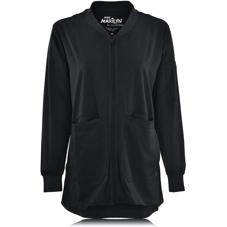 Bomber scrub jacket sale