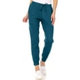 thumbnail image 1 of Mini Marilyn Scrub Joggers 4-Way Stretch Elastic Waistband Four Pocket Jogger Pants, 1 of 10