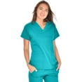 thumbnail image 1 of Mini Marilyn Women's 4-Way Stretch V-Neck 3 Pocket Scrub Top, 1 of 2
