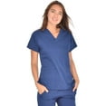 thumbnail image 1 of Mini Marilyn Women's 4-Way Stretch V-Neck 3 Pocket Scrub Top, 1 of 2