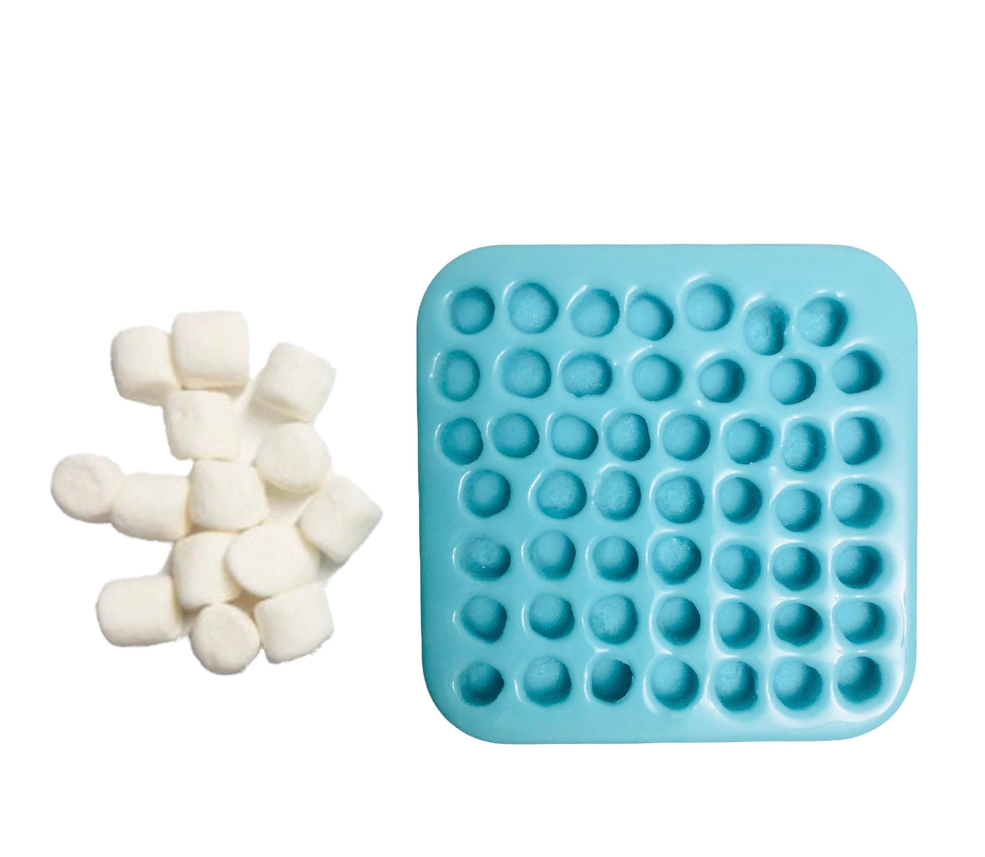 Mini Marshmallow Silicone Mold- Realistic Marshmallow Mold| Dessert Candle Mold |Soap Embeds Mold| Resin Mold| Not Food Grade