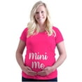 thumbnail image 1 of Mini Me Expecting Offspring Bump Women's Maternity T Shirt Tee Brisco Brands L, 1 of 7