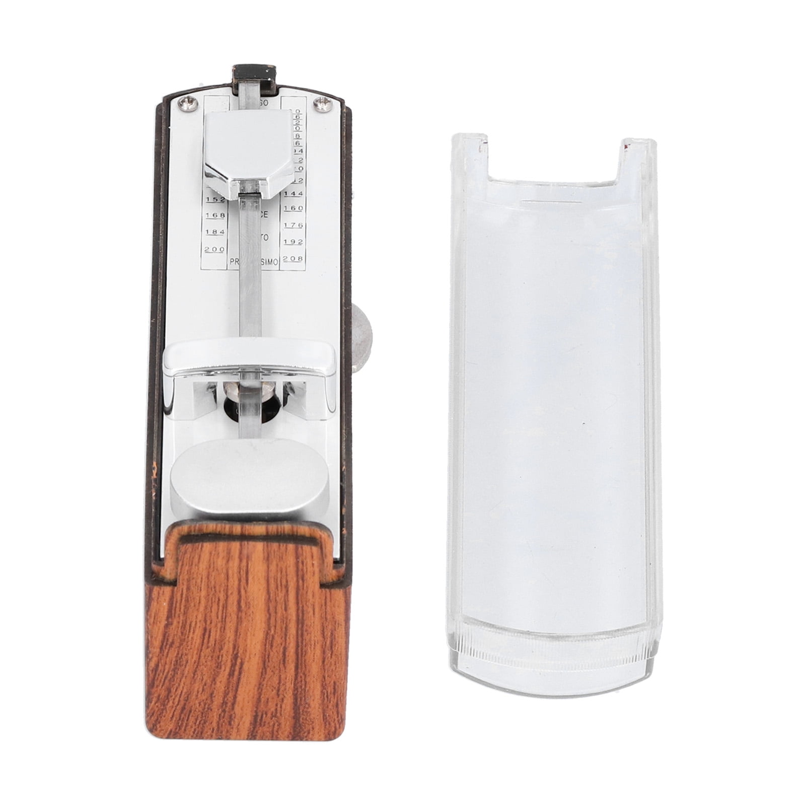 Métronome Mécanique Miniature – Haute Précision 40-208 BPM – Pour Piano, Guitare, Violon – Rouge