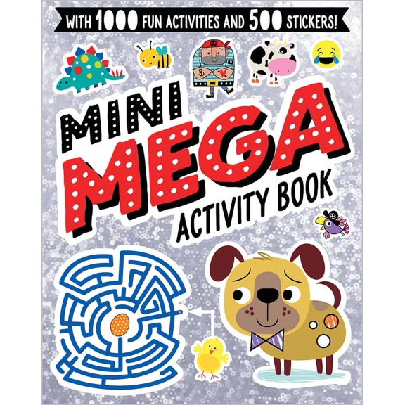 Mini Mega Activity Book (Silver), (Paperback)