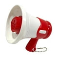 thumbnail image 1 of Mini Megaphone Toy with Bead Chain Loud Bullhorn Keychain Pendant Recording Loudspeaker Educational Musical Instruments Toy, 1 of 8