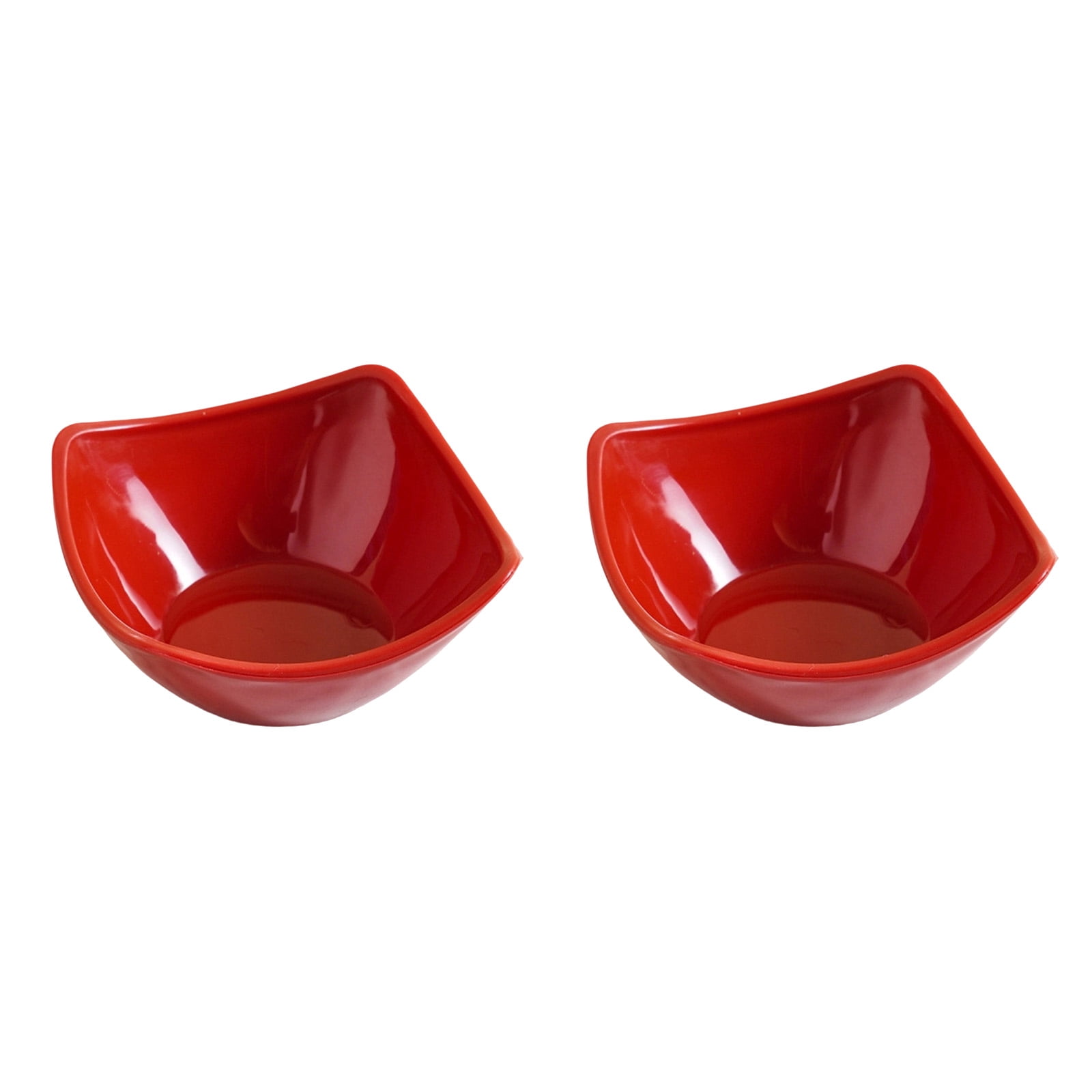 Snac Chocolate Mini Melamine Dipping Bowls, Decorative Small Condiment Sauce Dishes ...