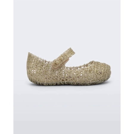 Mini Melissa Girls' Campana Papel Flats
