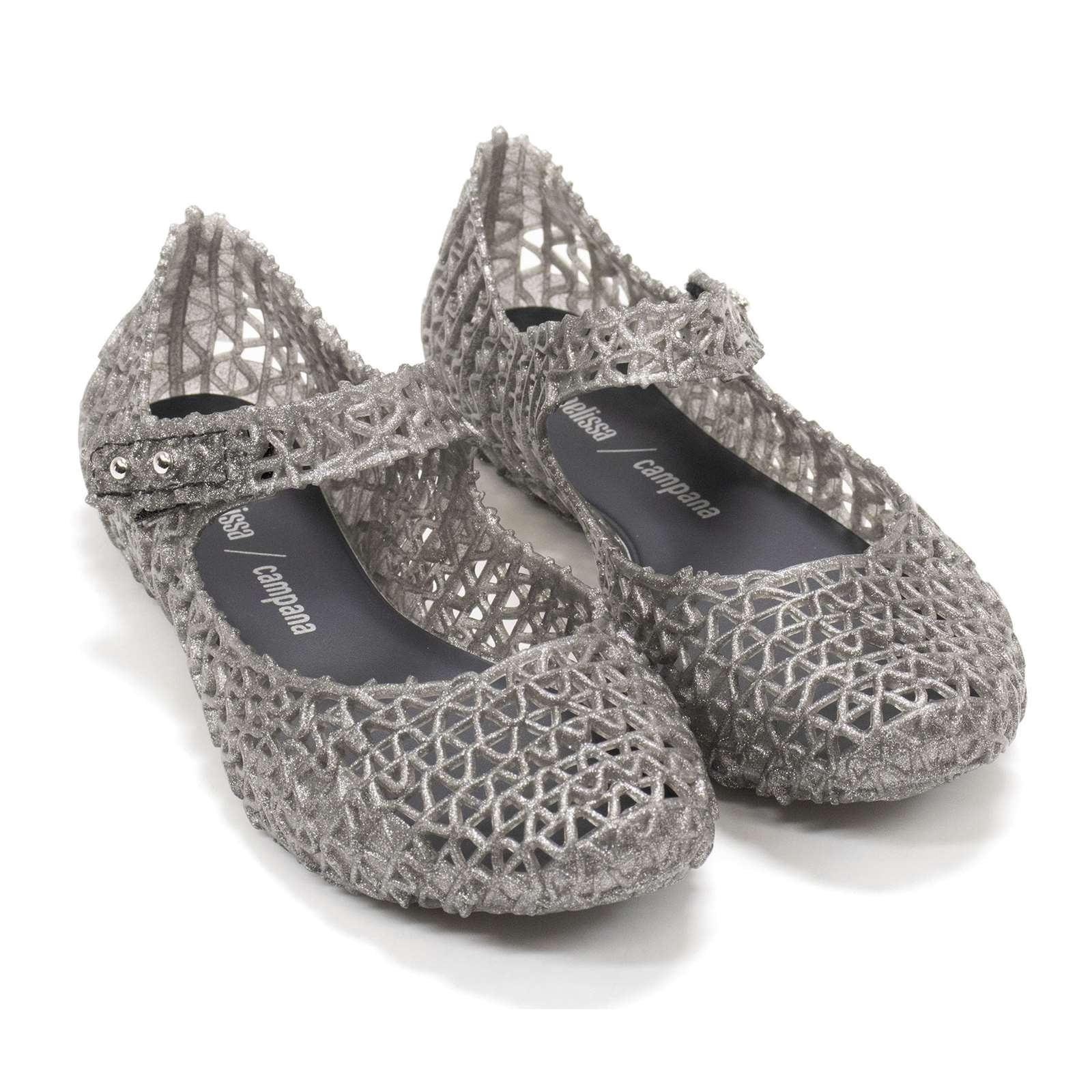 Baby Flatsy Mini Melissa Mini Campana Papel BB Flat, 5, Black - Walmart.com