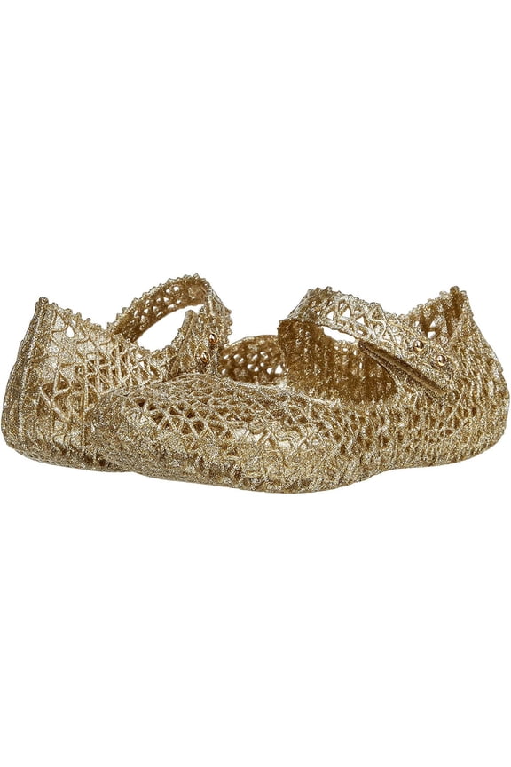 Toddlers Campana Papel Baby Flats, Gold,10 M US