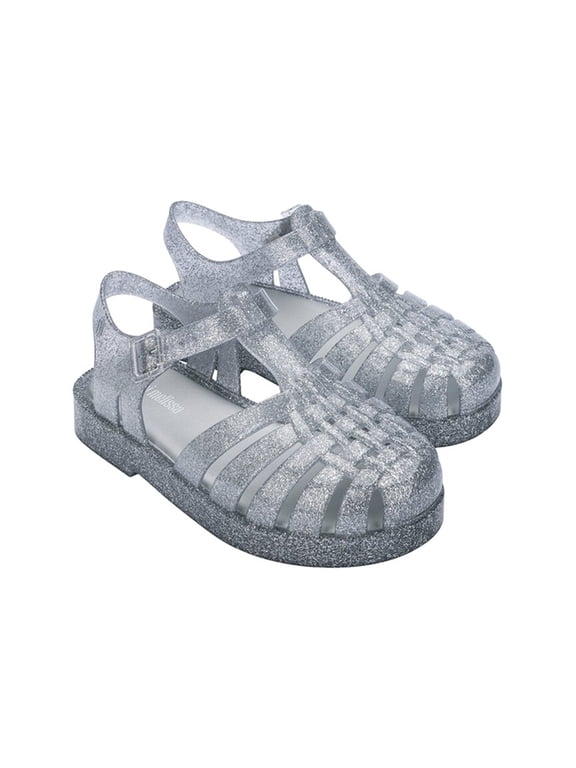 Possession Shiny BB Sandal, 5, Silver