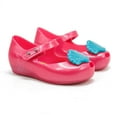 thumbnail image 1 of Mini Melissa Toddlers Ultragirl + Little Mermaid Flats, Pink \ Blue,10 M US, 1 of 7