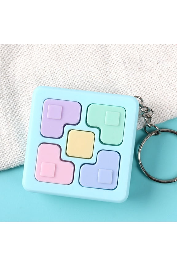 Mini Memory Game Keychain, LED Handheld Brain Challenge Toy With Flashing Buttons, Boosts Memory Focus Coordination And Quick Response, Pocket Game for Office Travel Adults Stress Relief