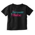 thumbnail image 1 of Mini Mermaid Babe Beach Lovers Youth T Shirt Tee Girls Infant Toddler Brisco Brands 12M, 1 of 5