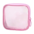 thumbnail image 1 of Mini Mesh Cosmetic Bag Travel Toiletries Organizer Portable Zipper Pouch for Makeup Storage Compact Wallet Size, 1 of 7
