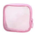 thumbnail image 1 of Compact Cosmetic Bag Mini Pocket Wallet Mesh Zipper Travel Toiletry Makeup Storage Organizer for Daily, 1 of 7