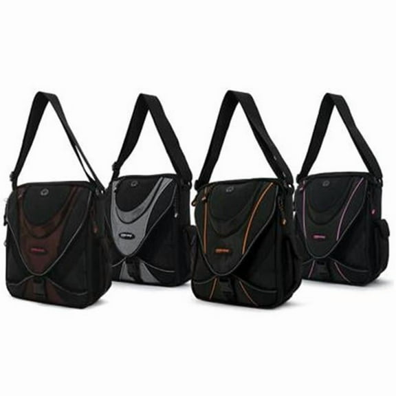 Mini Messenger Black/Silver