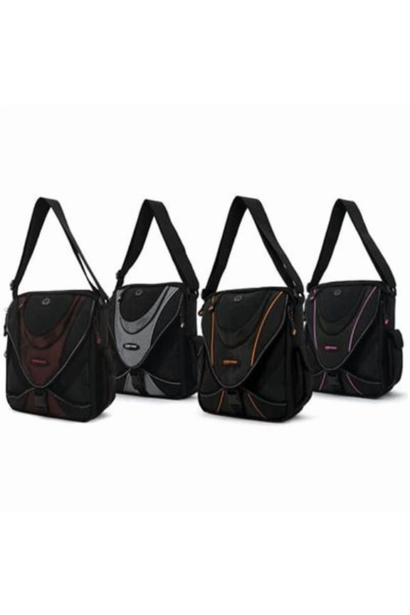 Mini Messenger Black/Silver