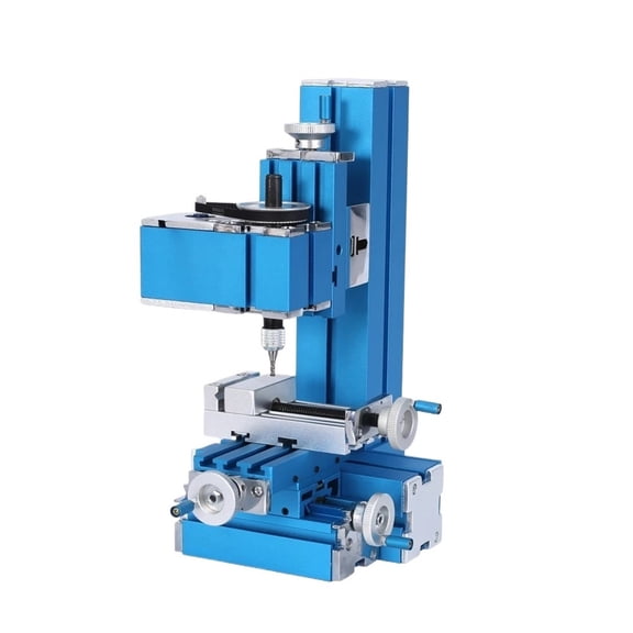 Mini Metal Lathe DIY Miniature Milling Machine Woodworking Metal Aluminum Processing Tool Mini Milling Machine ,Great Multi-Purpose Application