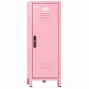Anti-Rust Metal Mini Storage Cabinet   Portable Small Locker & Practical Storage Organizer for Boys and Girls
