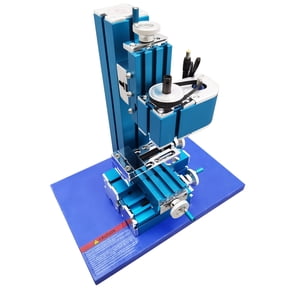 Mini Metal Milling Machine Drilling & Milling Machine DIY Tool Benchtop Wood Lathe Teaching Equipment