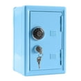 thumbnail image 1 of Mini Metal Money Safe with Key and Digit Lock, Personal Cash Savings Box with Password Protection, Compact Security Locker for Home and Office Use, 1 of 8