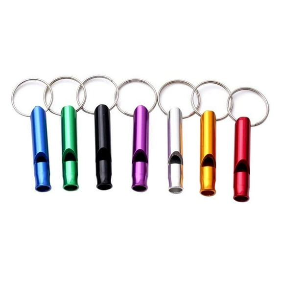 Mini Metal Multifunctional Whistle - Loud Sound for Emergency Hiking Camping, Outdoor Safety Survival Gear