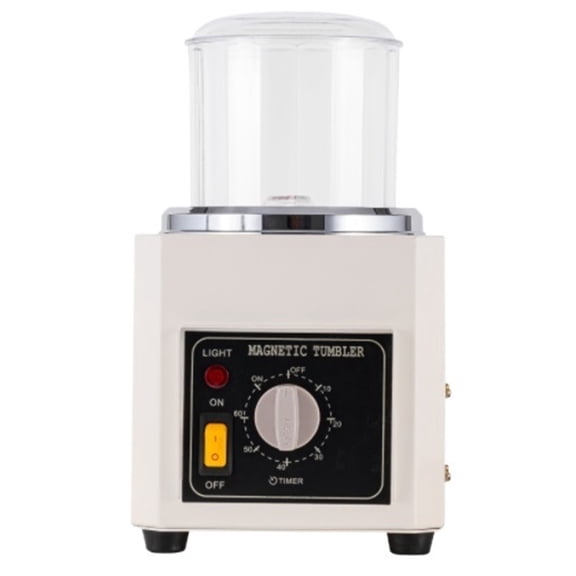 Mini Metal Polishing Machine Finishing Machine Magnetic Roller Jewelry Polishing Machine Gold Precision Parts Polis ,Easy to Use