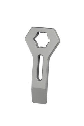 Mini Metal Pry Bar Tool Integrated With Hexagonal Wrench Outdoor Survival Tool Keychain For Daily Use